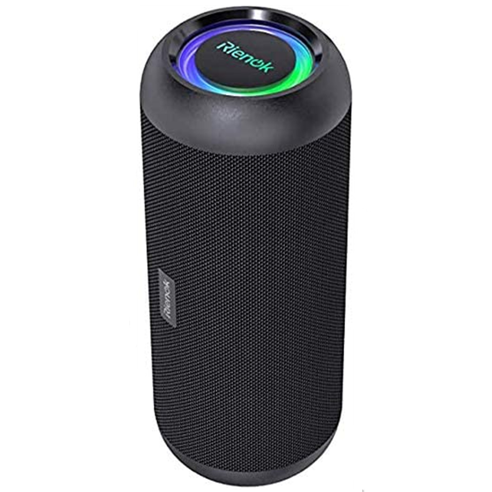 Wireless Portable Speaker TWS Stereo Sound Bluetooth 5.0 Waterproof IP67 HD Sound Extra Bass LED Light for Phone Black – Rienok